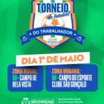 SEMJEL realiza tradicional Torneio do Trabalhador nesta quinta-feira 1° de maio