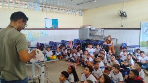 Na Semana do Meio Ambiente, SEMURB de São Gonçalo promove ação de educação ambiental na Escola Municipal Francisco Potiguar