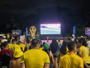 Parque das Fontes recebe novamente telão em LED para transmissão do jogo da Seleção Brasileira na Copa do Mundo